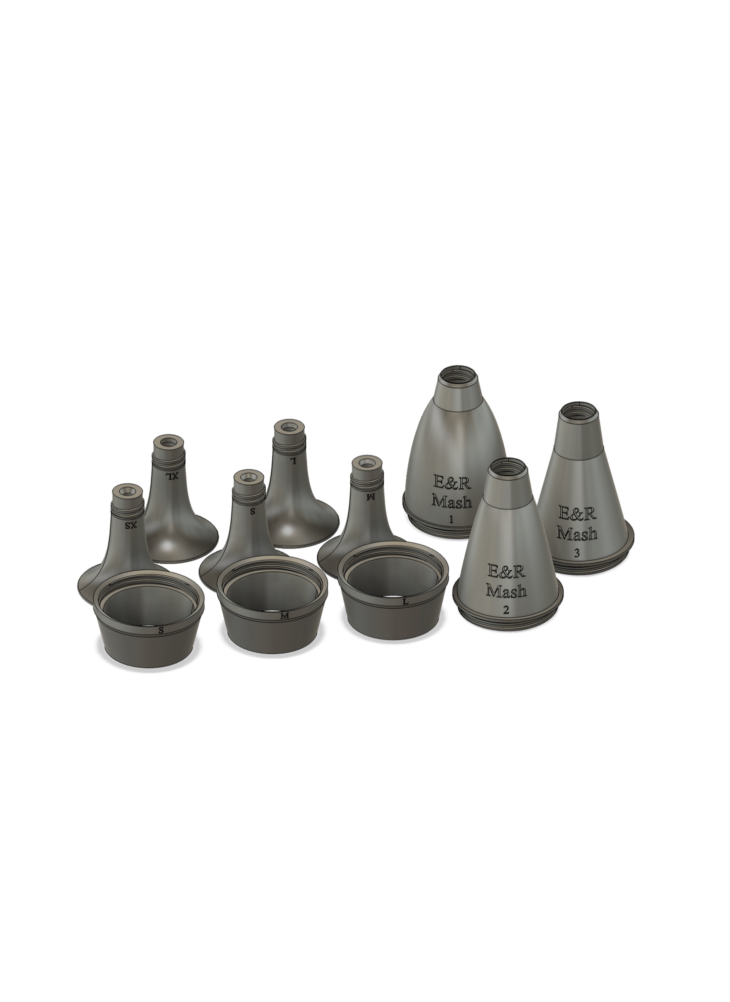 Three-Part Stop Mute Full Set